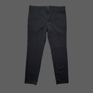 Theory Zaine SW Neoteric Slim Fit Pants Black Size 38